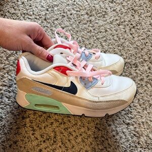 Nike Grade School Special Edition Air Max Girls Colorblock Tennis Shoes
